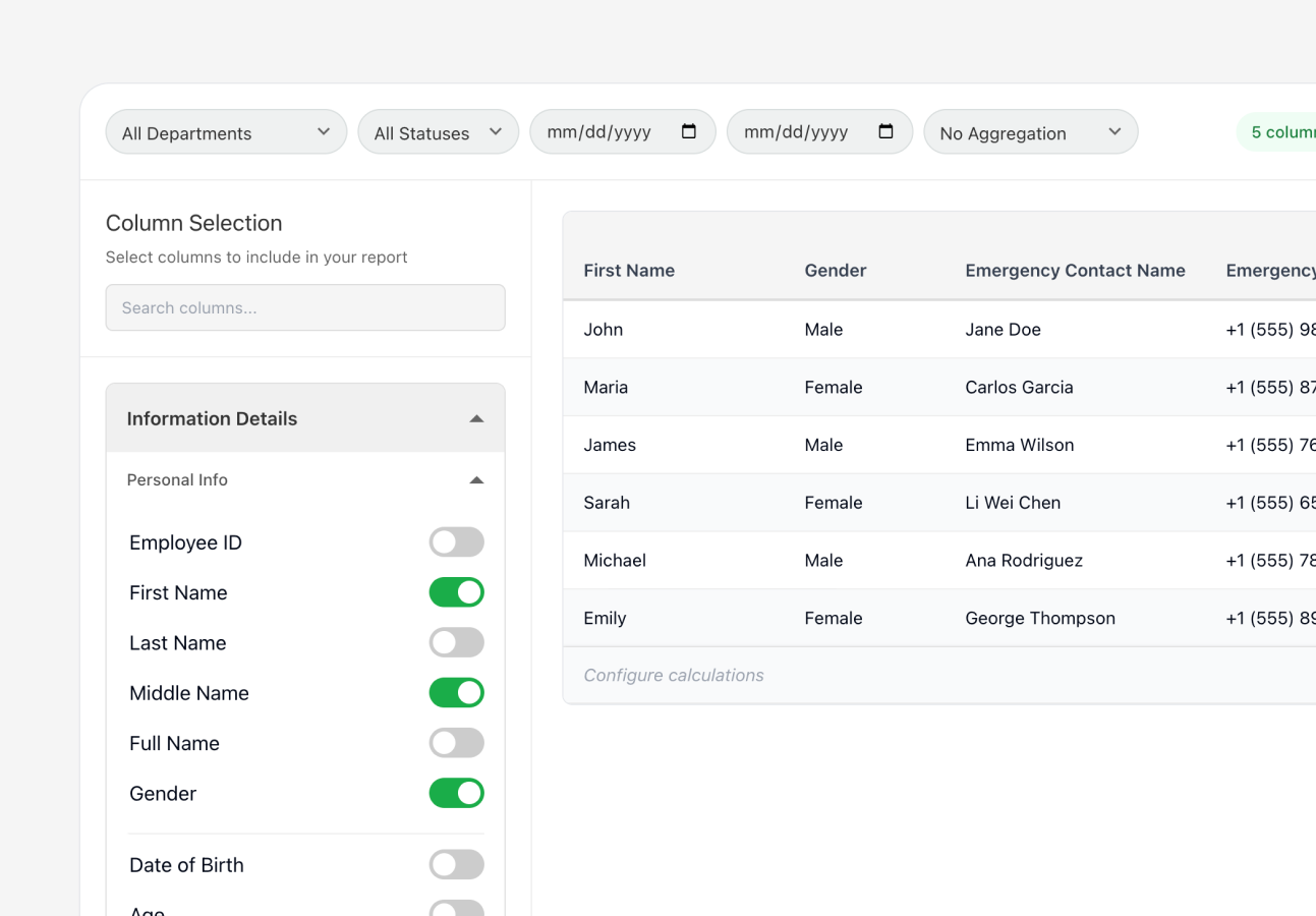 Reports Builder
